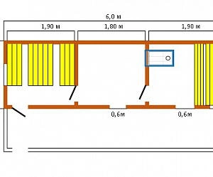 №1 Комфорт+ модель 6х2,3