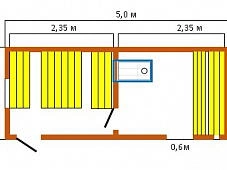№2 Комфорт модель 5х2,3