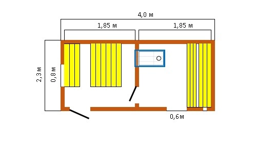 №1 Стандарт модель 4х2,3